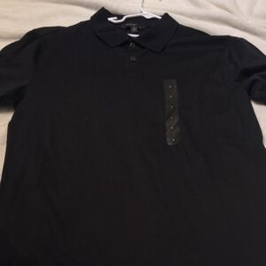 Banana Republic Black Polo Shirt